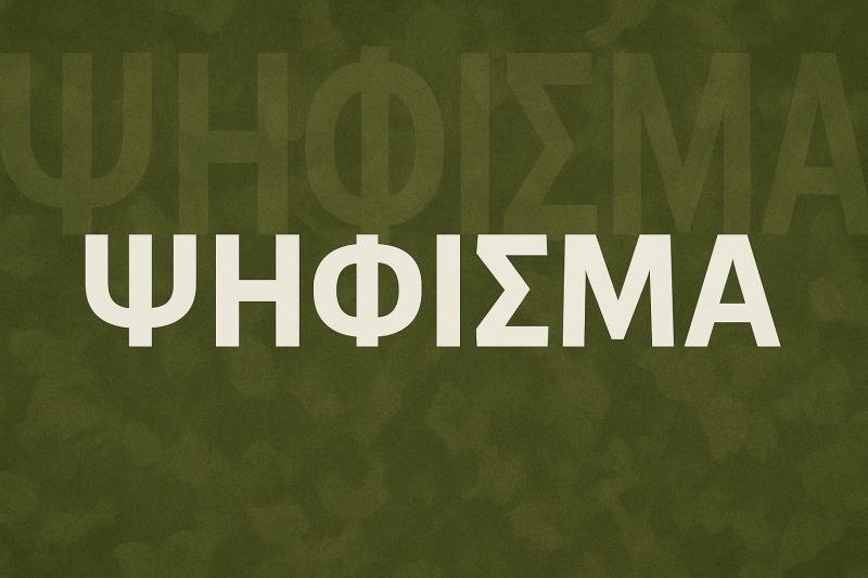 &Psi;&eta;&phi;ί&sigma;&mu;&alpha;&tau;&alpha; 12&omicron;&upsilon; &Sigma;&upsilon;&nu;&epsilon;&delta;&rho;ί&omicron;&upsilon; &Pi;&Omicron;&Iota;&Epsilon;&Phi;&Sigma;&Epsilon;&Kappa;
